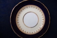 AYNSLEY DORCHESTER COBALT #7571 (NON FLORAL)-  BREAD & BUTTER PLATE     .....   http://jaapiesfinechinastore.com
