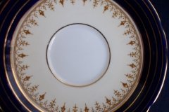 AYNSLEY DORCHESTER COBALT #7571 (NON FLORAL)- CUP & SAUCER    .....   http://jaapiesfinechinastore.com