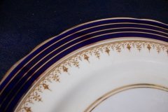 AYNSLEY DORCHESTER COBALT #7571 (NON FLORAL)- DINNER PLATE     .....   http://jaapiesfinechinastore.com