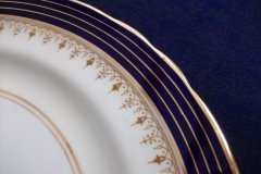 AYNSLEY DORCHESTER COBALT #7571 (NON FLORAL)- DINNER PLATE     .....   http://jaapiesfinechinastore.com
