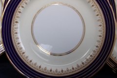 AYNSLEY DORCHESTER COBALT #7571 (NON FLORAL)- SALAD PLATE     .....   http://jaapiesfinechinastore.com