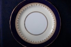 AYNSLEY DORCHESTER COBALT #7571 (NON FLORAL)- SALAD PLATE     .....   http://jaapiesfinechinastore.com