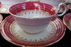 AYNSLEY DORCHESTER- CUP & SAUCER   ..... http://jaapiesfinechinastore.com