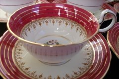 AYNSLEY DORCHESTER- CUP & SAUCER   ..... http://jaapiesfinechinastore.com
