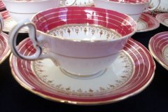AYNSLEY DORCHESTER- CUP & SAUCER   ..... http://jaapiesfinechinastore.com