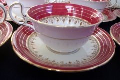 AYNSLEY DORCHESTER- CUP & SAUCER   ..... http://jaapiesfinechinastore.com
