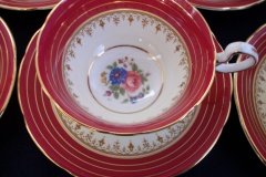 AYNSLEY DORCHESTER- CUP & SAUCER   ..... http://jaapiesfinechinastore.com