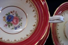 AYNSLEY DORCHESTER- CUP & SAUCER   ..... http://jaapiesfinechinastore.com