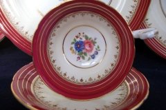 AYNSLEY DORCHESTER- CUP & SAUCER   ..... http://jaapiesfinechinastore.com