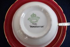 AYNSLEY DORCHESTER- CUP & SAUCER   ..... http://jaapiesfinechinastore.com