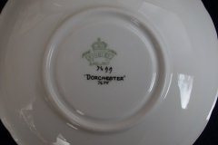 AYNSLEY DORCHESTER- CUP & SAUCER   ..... http://jaapiesfinechinastore.com