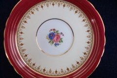 AYNSLEY DORCHESTER- SOUP BOWL & SAUCER   ..... http://jaapiesfinechinastore.com