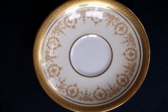 AYNSLEY GOLDEN DOWERY #7892-  CUP & SAUCER    .....   http://jaapiesfinechinastore.com