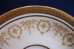AYNSLEY GOLDEN DOWERY #7892-  CUP & SAUCER    .....   http://jaapiesfinechinastore.com