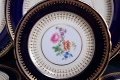 AYNSLEY HATFIELD COBALT #7024-  BREAD & BUTTER PLATE   .....   http://jaapiesfinechinastore.com