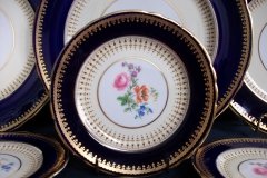 AYNSLEY HATFIELD COBALT #7024-  BREAD & BUTTER PLATE   .....   http://jaapiesfinechinastore.com