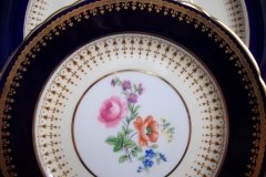 AYNSLEY HATFIELD COBALT #7024-  BREAD & BUTTER PLATE   .....   http://jaapiesfinechinastore.com