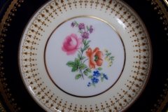 AYNSLEY HATFIELD COBALT #7024-  BREAD & BUTTER PLATE   .....   http://jaapiesfinechinastore.com