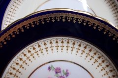 AYNSLEY HATFIELD COBALT #7024-  BREAD & BUTTER PLATE   .....   http://jaapiesfinechinastore.com