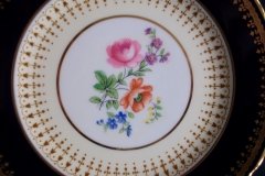 AYNSLEY HATFIELD COBALT #7024-  BREAD & BUTTER PLATE   .....   http://jaapiesfinechinastore.com