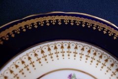 AYNSLEY HATFIELD COBALT #7024-  BREAD & BUTTER PLATE   .....   http://jaapiesfinechinastore.com