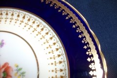 AYNSLEY HATFIELD COBALT #7024-  BREAD & BUTTER PLATE   .....   http://jaapiesfinechinastore.com