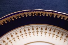 AYNSLEY HATFIELD COBALT #7024-  BREAD & BUTTER PLATE   .....   http://jaapiesfinechinastore.com