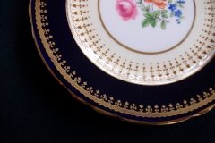 AYNSLEY HATFIELD COBALT #7024-  BREAD & BUTTER PLATE   .....   http://jaapiesfinechinastore.com