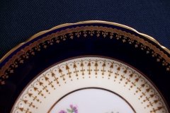 AYNSLEY HATFIELD COBALT #7024-  BREAD & BUTTER PLATE   .....   http://jaapiesfinechinastore.com