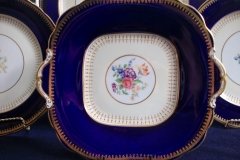 AYNSLEY HATFIELD COBALT #7024- CAKE SERVING PLATE   .....   http://jaapiesfinechinastore.com