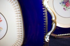 AYNSLEY HATFIELD COBALT #7024- CAKE SERVING PLATE   .....   http://jaapiesfinechinastore.com