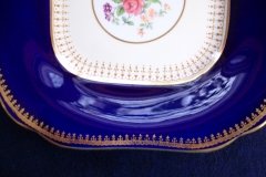 AYNSLEY HATFIELD COBALT #7024- CAKE SERVING PLATE   .....   http://jaapiesfinechinastore.com