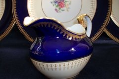 AYNSLEY HATFIELD COBALT #7024- CREAMER   .....   http://jaapiesfinechinastore.com