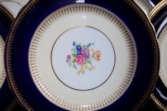 AYNSLEY HATFIELD COBALT #7024-  DINNER PLATE   .....   http://jaapiesfinechinastore.com