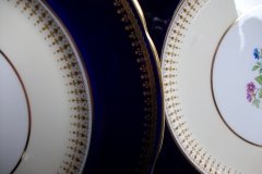 AYNSLEY HATFIELD COBALT #7024-  DINNER PLATE   .....   http://jaapiesfinechinastore.com