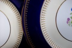 AYNSLEY HATFIELD COBALT #7024-  DINNER PLATE   .....   http://jaapiesfinechinastore.com