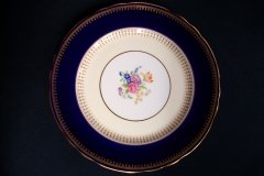 AYNSLEY HATFIELD COBALT #7024-  DINNER PLATE   .....   http://jaapiesfinechinastore.com