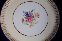 AYNSLEY HATFIELD COBALT #7024-  DINNER PLATE   .....   http://jaapiesfinechinastore.com