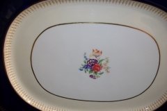 AYNSLEY HATFIELD COBALT #7024- LARGE SERVING PLATTER  17 1/4"   .....   http://jaapiesfinechinastore.com