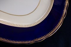 AYNSLEY HATFIELD COBALT #7024- LARGE SERVING PLATTER  17 1/4"   .....   http://jaapiesfinechinastore.com