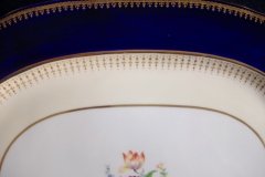 AYNSLEY HATFIELD COBALT #7024- MEDIUM SERVING PLATTER  15 1/4"   .....   http://jaapiesfinechinastore.com