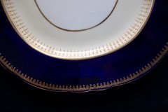 AYNSLEY HATFIELD COBALT #7024- MEDIUM SERVING PLATTER  15 1/4"   .....   http://jaapiesfinechinastore.com