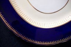 AYNSLEY HATFIELD COBALT #7024- MEDIUM SERVING PLATTER  15 1/4"   .....   http://jaapiesfinechinastore.com