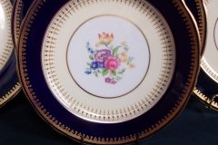 AYNSLEY HATFIELD COBALT #7024-  SALAD PLATE   .....   http://jaapiesfinechinastore.com
