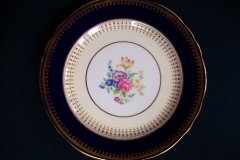 AYNSLEY HATFIELD COBALT #7024-  SALAD PLATE   .....   http://jaapiesfinechinastore.com