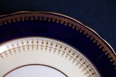 AYNSLEY HATFIELD COBALT #7024-  SALAD PLATE   .....   http://jaapiesfinechinastore.com