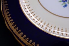 AYNSLEY HATFIELD COBALT #7024-  SALAD PLATE   .....   http://jaapiesfinechinastore.com