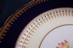 AYNSLEY HATFIELD COBALT #7024-  SALAD PLATE   .....   http://jaapiesfinechinastore.com