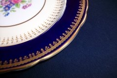 AYNSLEY HATFIELD COBALT #7024-  SALAD PLATE   .....   http://jaapiesfinechinastore.com