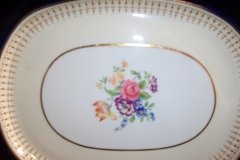 AYNSLEY HATFIELD COBALT #7024- SMALL SERVING PLATTER  11  1/2"   .....   http://jaapiesfinechinastore.com